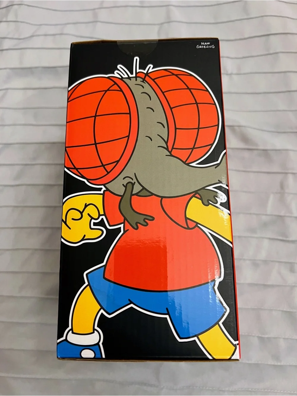 Simpsons Treehouse of Horror- Fly Boy Bart Light Up w/Transporter- Jakks Pacific